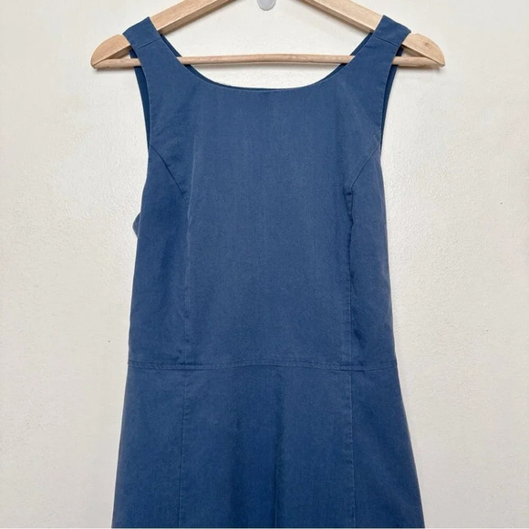 Kit And Ace Womens 10 Sublime Open Back Sleeveless Dress In Navy - Picture 4 of 16